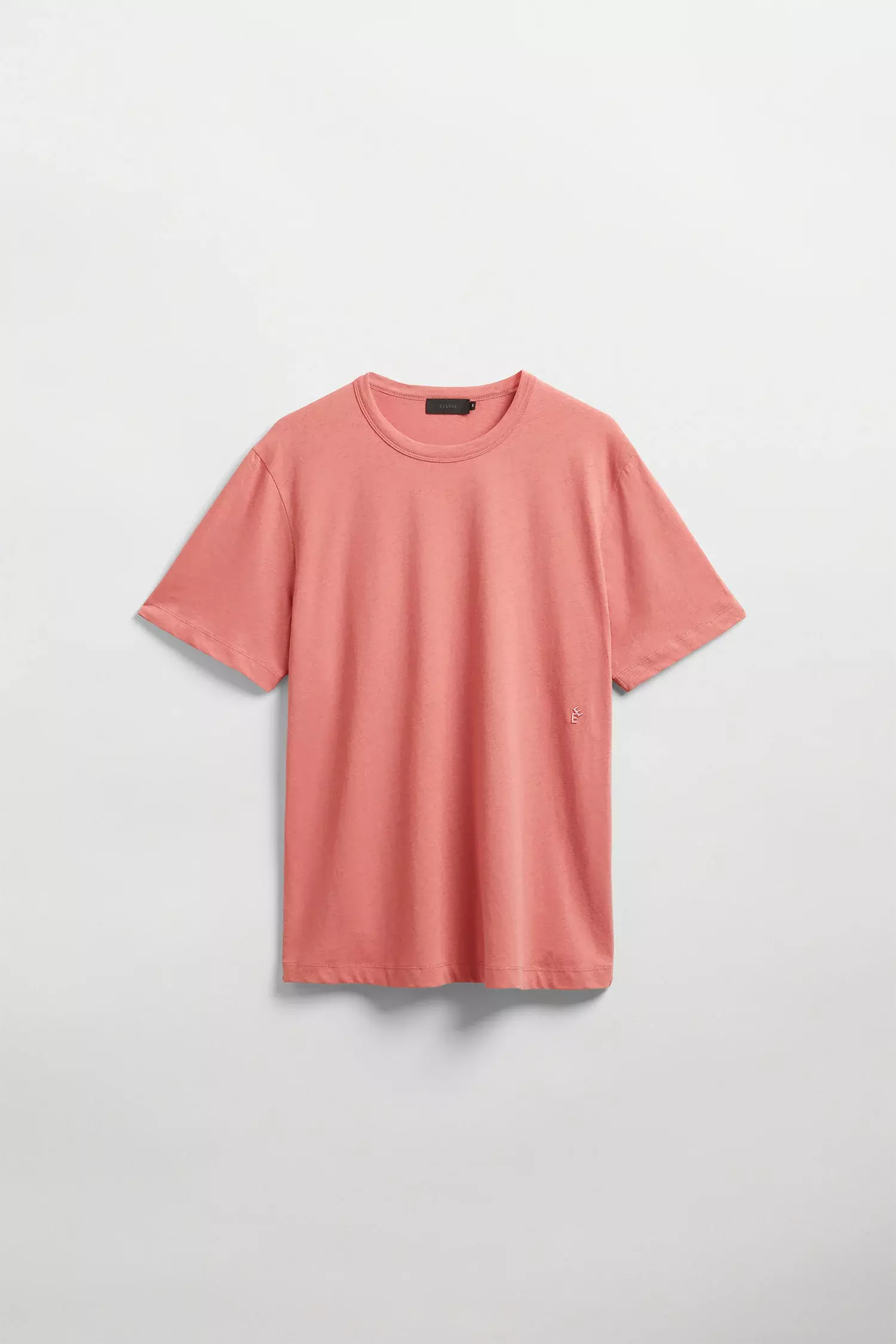 Elvine Hadar Leinen Mix T-Shirt Faded Rose Herren